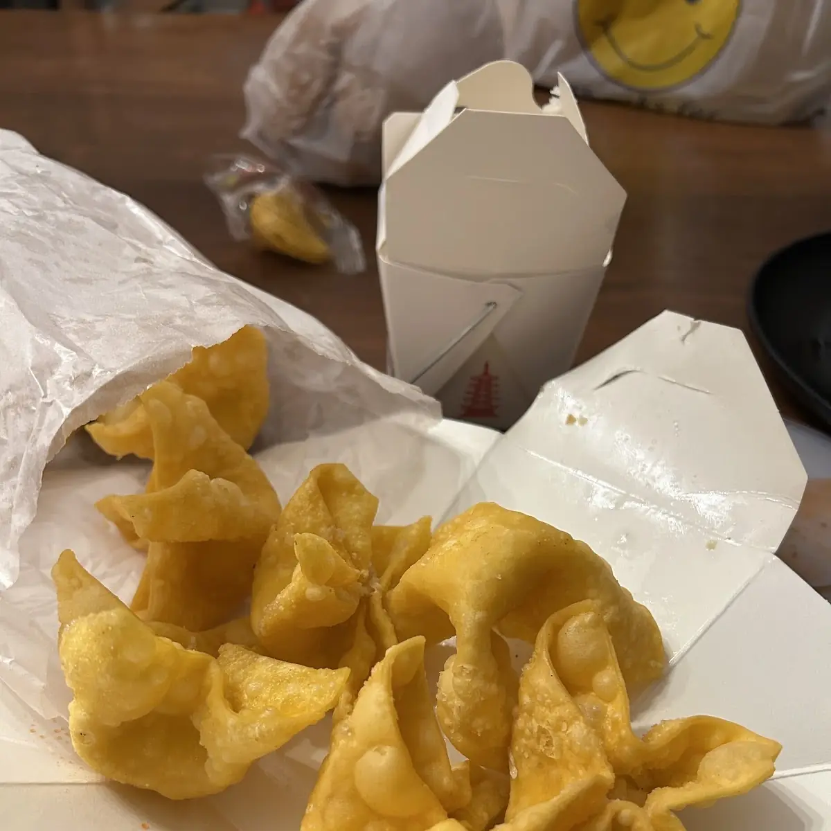 炸云吞 fried wonton